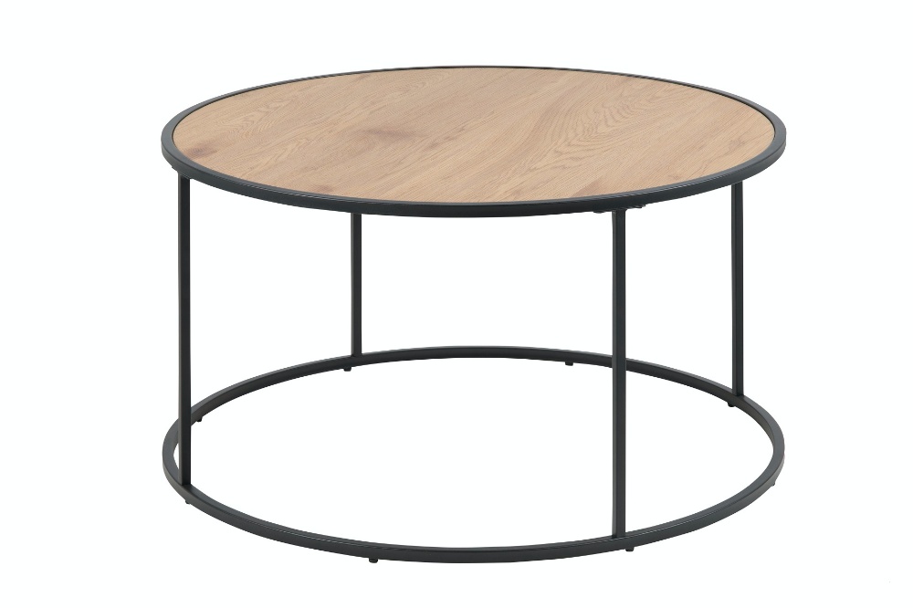 Levně Dkton Moderní konferenční stolek Akello 80 cm